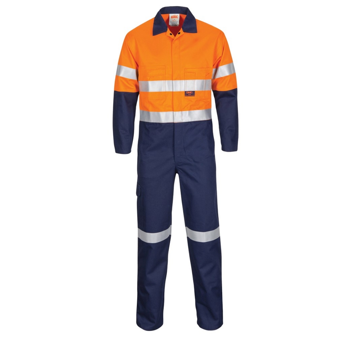 Picture of DNC Patron Saint Flame Retardant ARC Rated Two Tone Coverall with 3M F/R Tape 311gsm