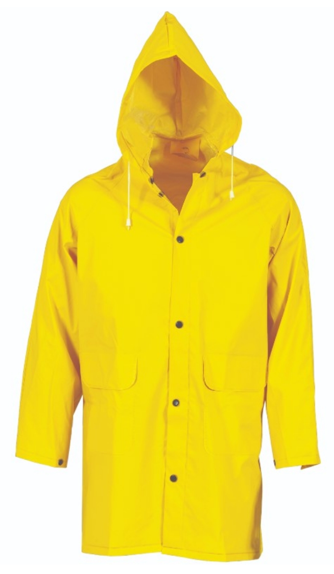 Picture of DNC PVC Yellow Rain Jacket