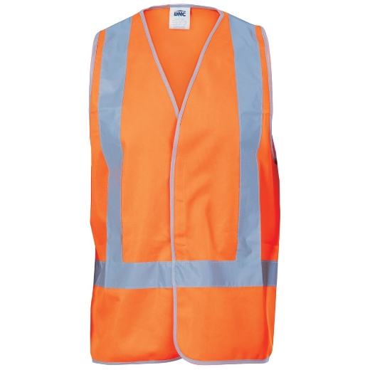 Picture of DNC Day/Night Cross Back Safety Vest with CSR R/Tape 120gsm