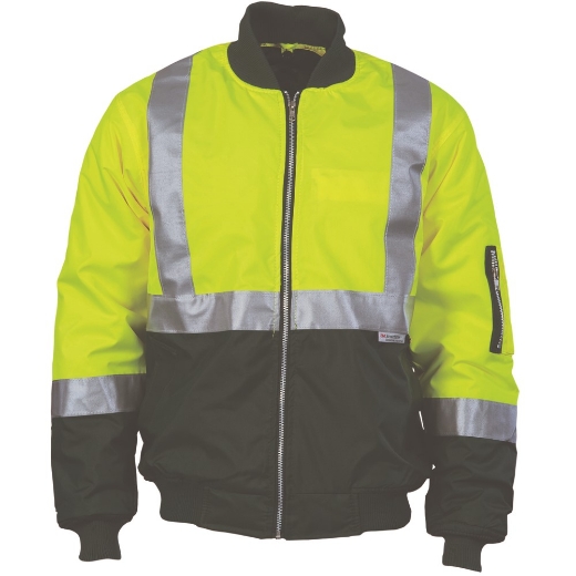 Picture of DNC Hi Vis Two Tone Flying Jacket with 3M R/Tape