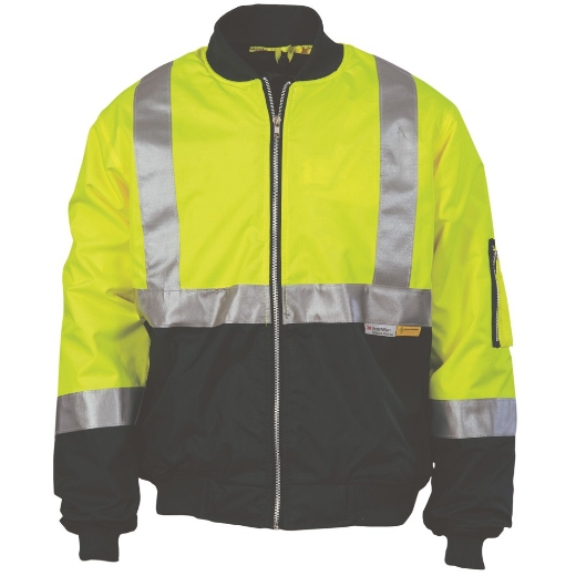 Picture of DNC Hi Vis Two Tone Flying Jacket with 3M R/Tape