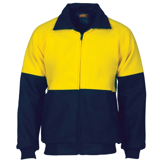 Picture of DNC Hi Vis Two Tone Bluey Jacket 21oz 90% Wool 10% Polyester