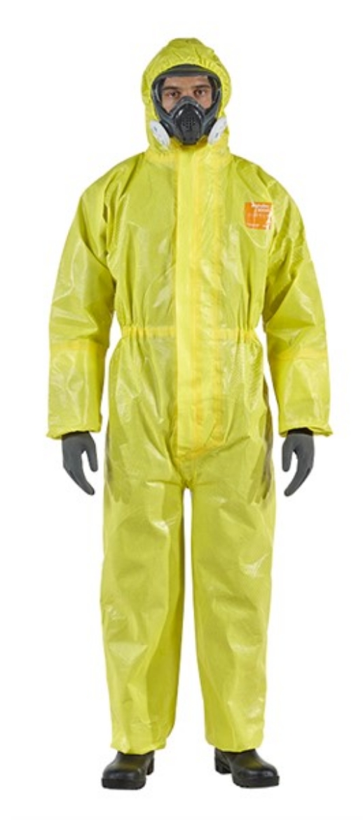 Picture of Microchem® 3000 Coverall Lightweight Chemical Protection Durable 3 Layer for Biological Hazards Type 3, 4 & 5