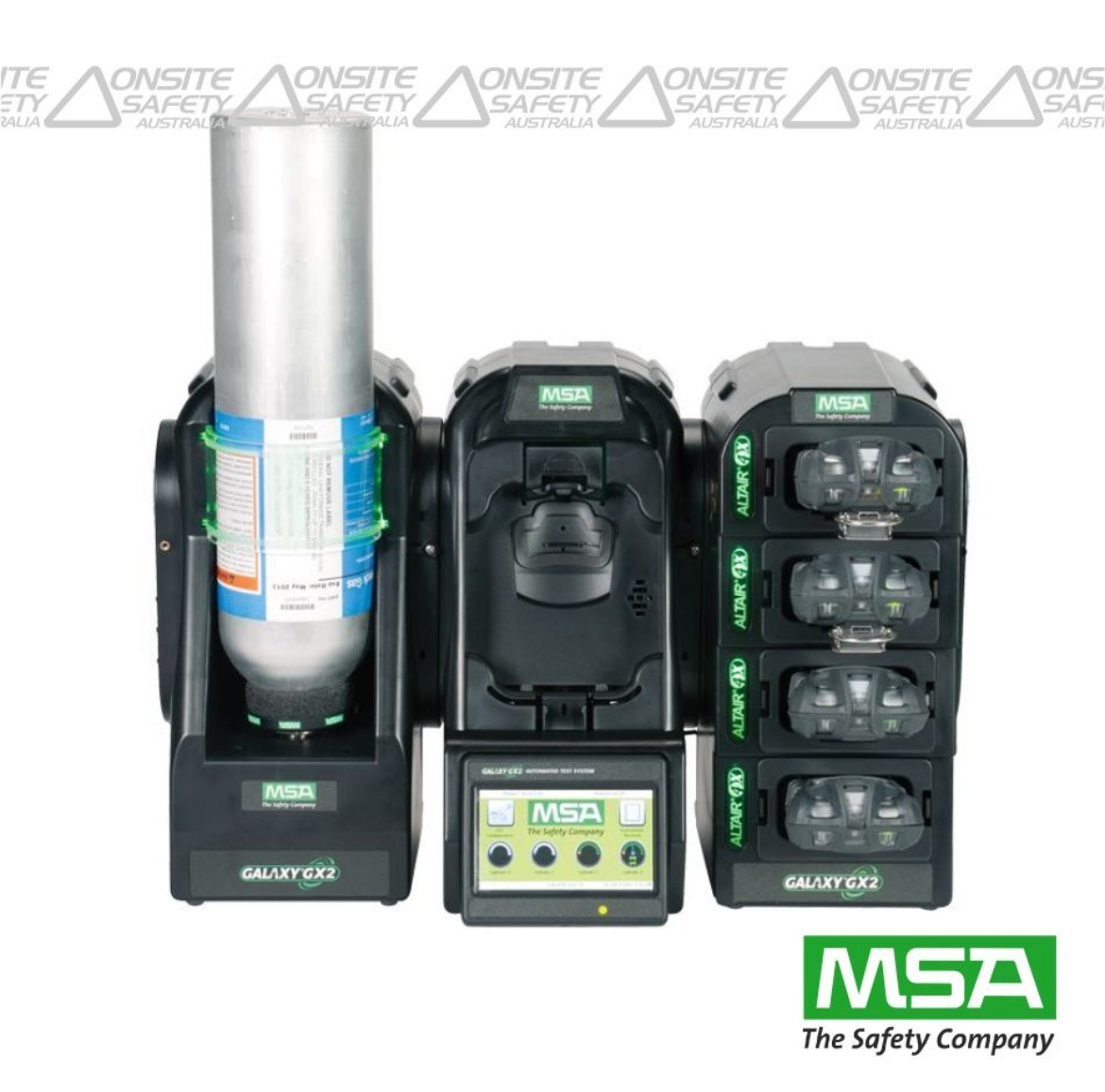 Picture of MSA Galaxy GX2 Altair 4/4X Kit (Test Stand, Electronic Cylinder Holder & Multi Charger)