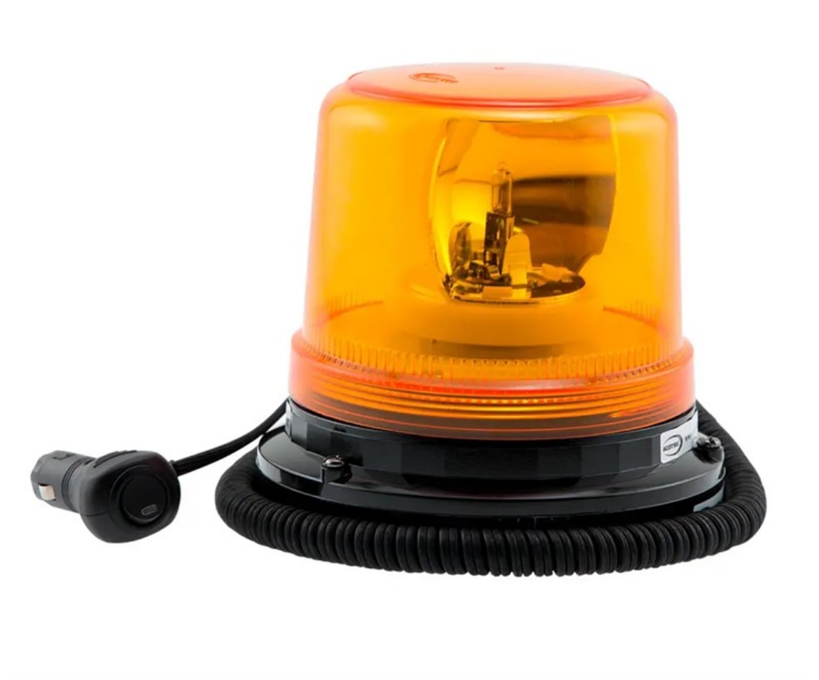 Picture of Rotary LED Beacon Amber 9-32V Magnetic Base