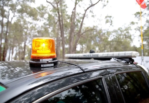 Picture of Rotary LED Beacon Amber 9-32V Magnetic Base