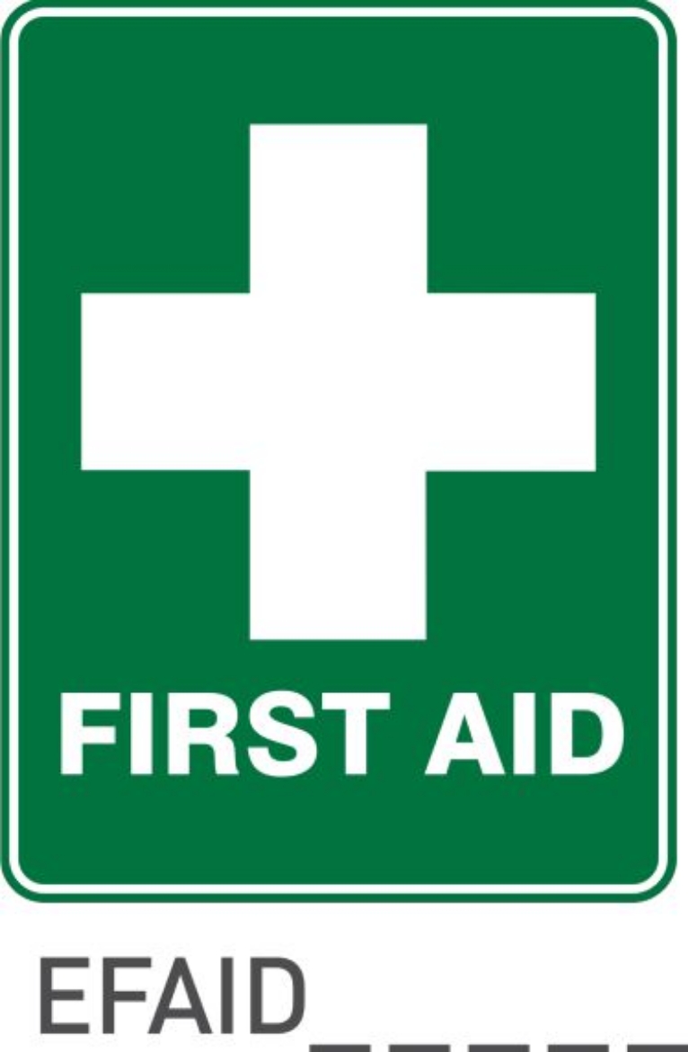 Picture of SIGN Emergency First Aid 600 x 450mm 1.4mm Polypropylene