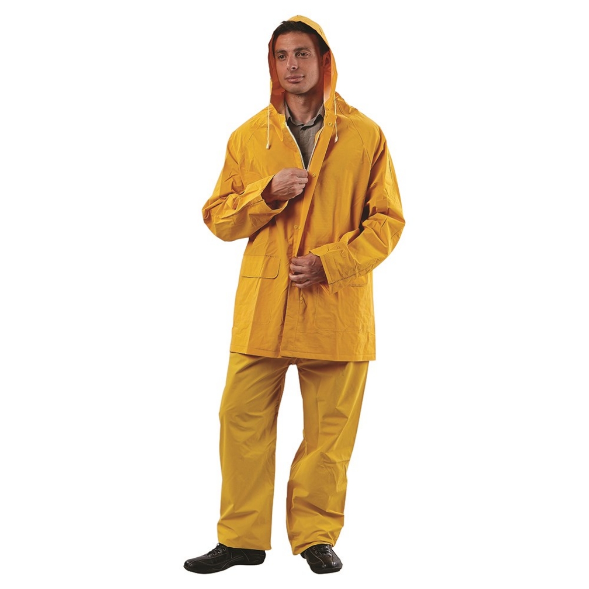 Picture of ProChoice Yellow 3/4 Length PVC Rain Jacket