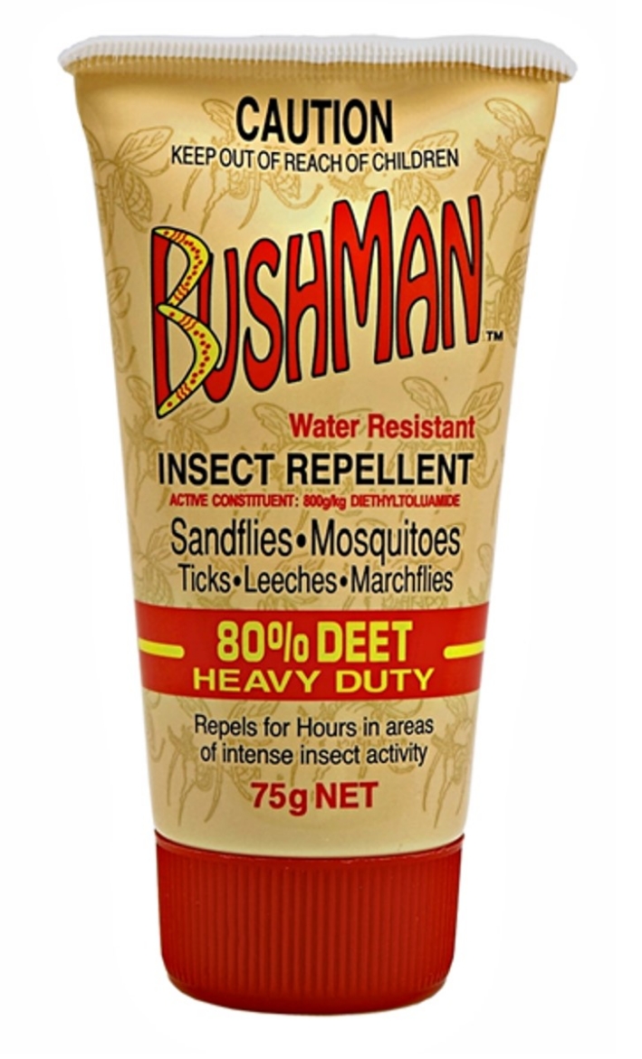 Picture of BUSHMAN 80% Deet Ultra Gel Insect Repellent 75g