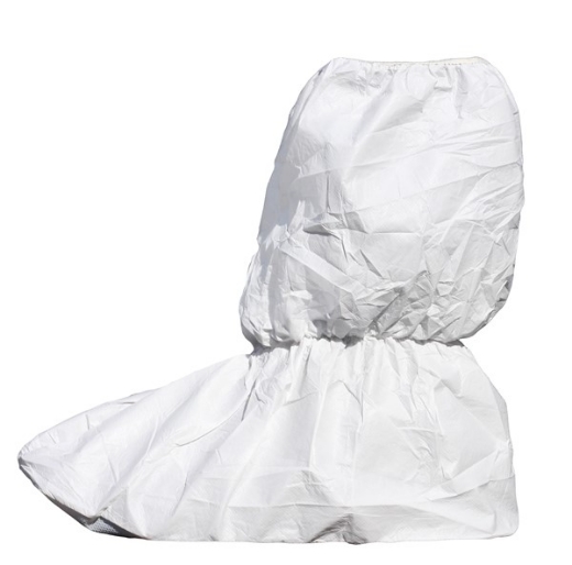 Picture of Dispoable Overboots Premium White PE Coated