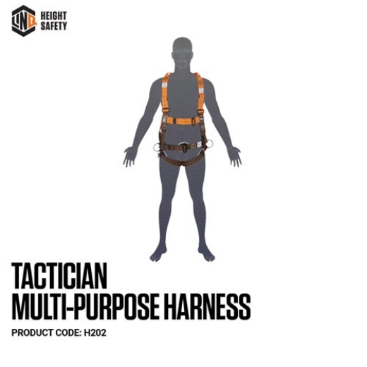 Picture of LINQ Tactician Multi-Purpose Harness Confined Space with Side Pole Strap Dees Standard (M - L)