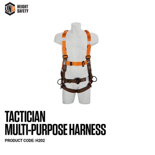Picture of LINQ Tactician Multi-Purpose Harness Confined Space with Side Pole Strap Dees Standard (M - L)