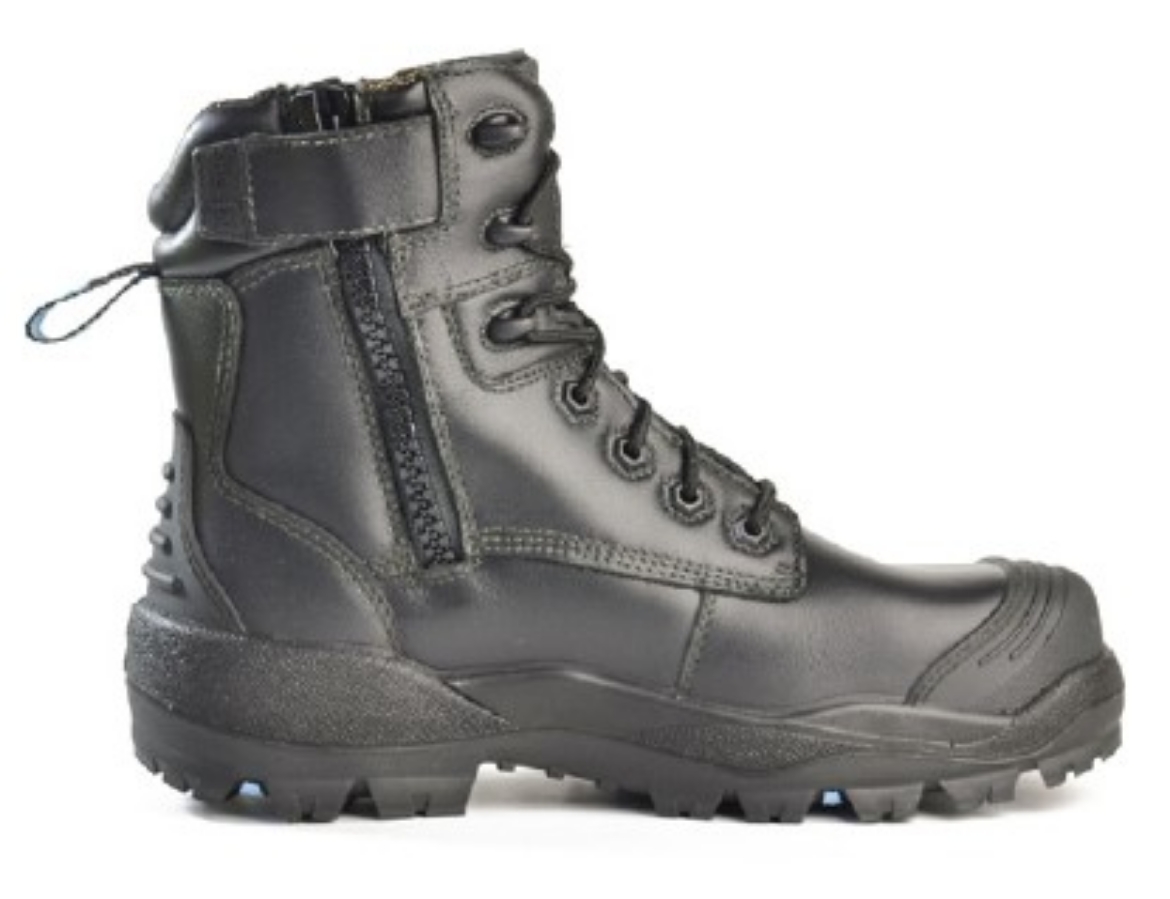 Picture of BATA Helix Ultra Longreach Zip Ultra Black Zip / Lace Up Safety (Composite Toe / Midsole)