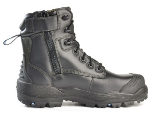 Picture of BATA Helix Ultra Longreach Zip Ultra Black Zip / Lace Up Safety (Composite Toe / Midsole)