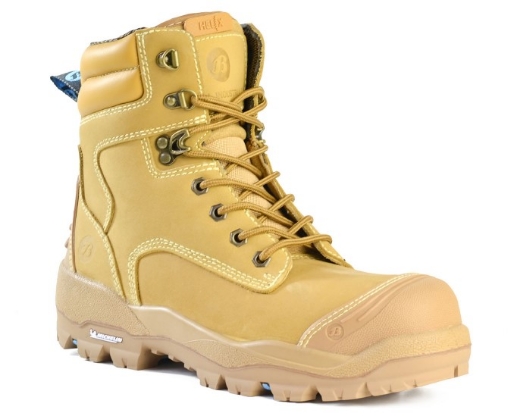 Picture of BATA Helix Ultra Longreach Ultra Wheat Nubuck 6” Lace Up Safety Boot (Scuff Cap)