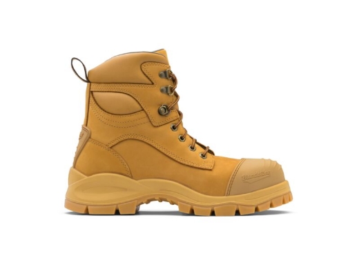 Picture of BLUNDSTONE Wheat Nubuck Leather Lace up 150mm Ankle Boot