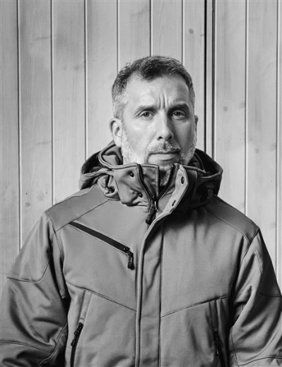 Picture of James Harvest Skeleton Unisex Padded Jacket Soft Shell BLACK