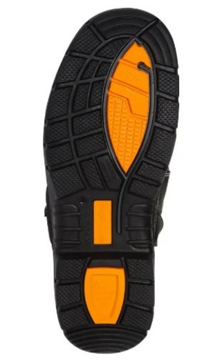 Picture of KING GEE Bennu Rigger Safety Boot Water Resistant Full Grain Nubuck Leather > Black