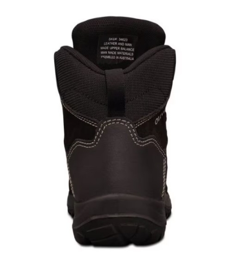 Picture of OLIVER WB34 Series Black Lace Up Jogger Ankle Boot Water Resistant Suede Leather Fully Lined