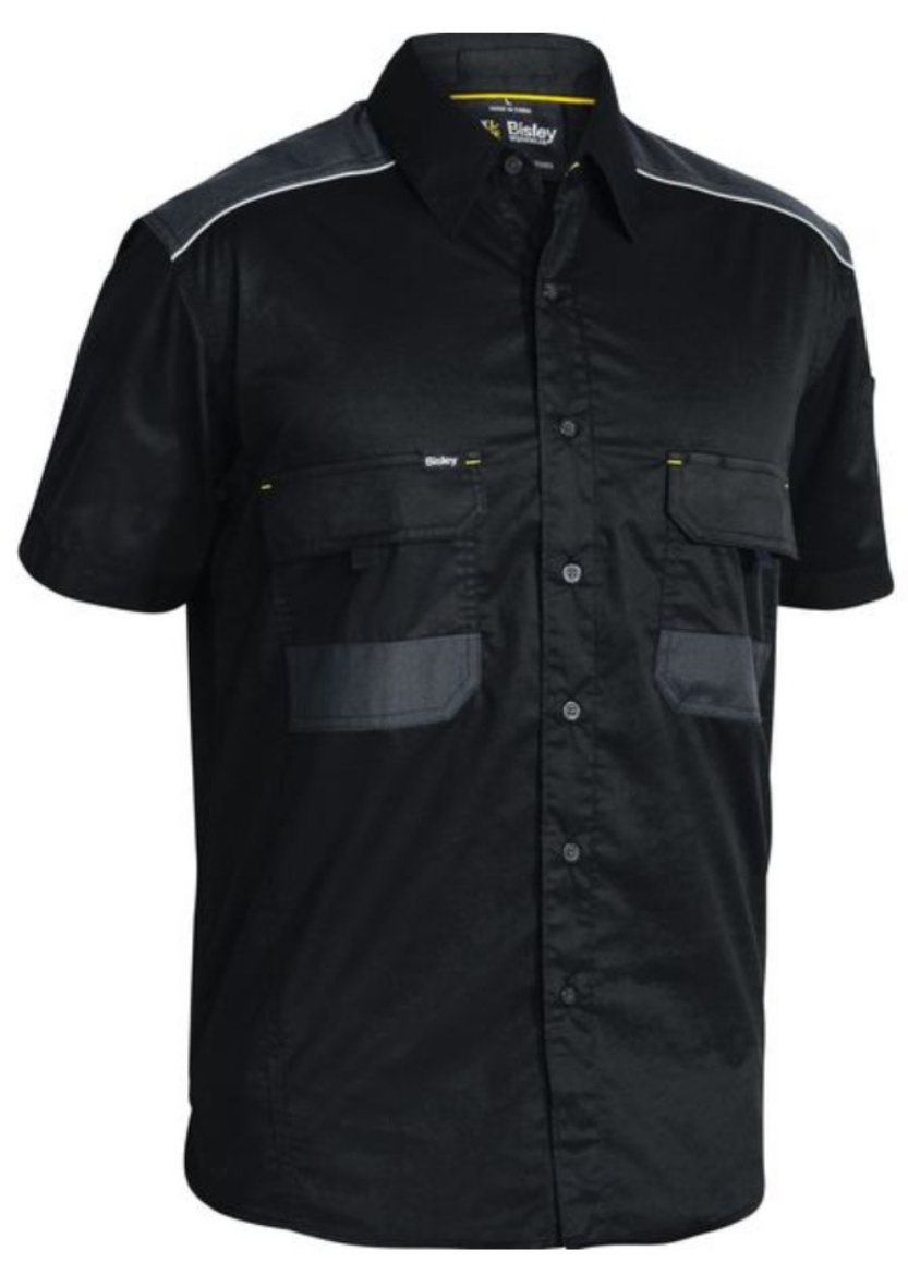 Picture of BISLEY Flx & Move™ Mechanical Stretch Shirt 100% Cotton Twill 145gsm S/S