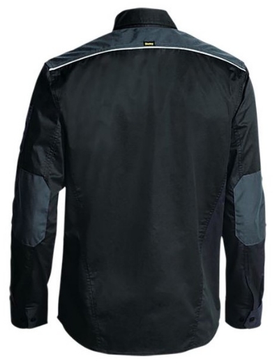 Picture of BISLEY Flex & Move™ Mechanical Stretch Shirt 100% Cotton Twill 145gsm L/S