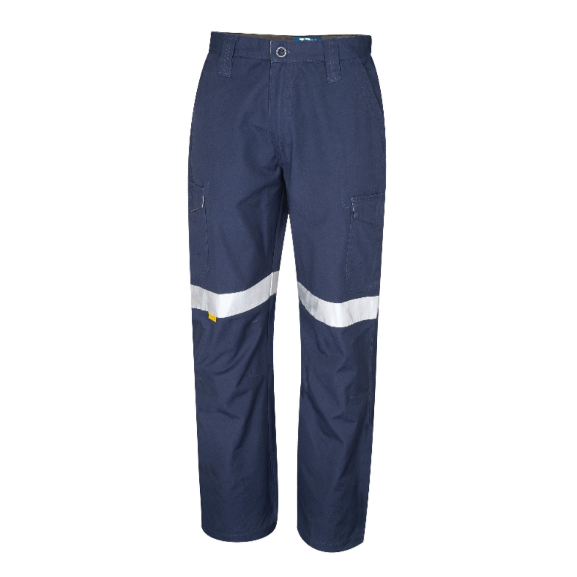 Picture of TRU WORKWEAR Mid Weight 100% Cotton Canvas Cargo Pant with 3M Reflective Tape 270gsm