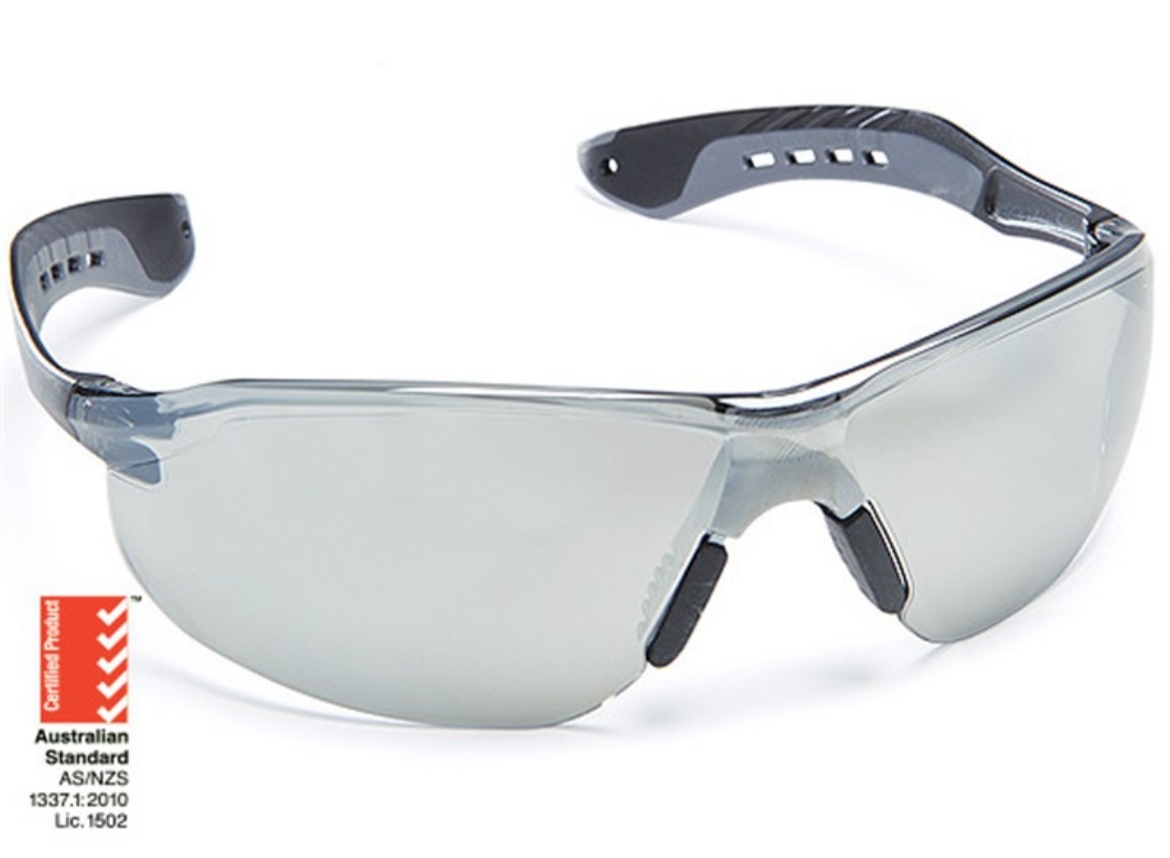 Picture of Force360 Glide Silver Mirror Lens Safety Spectacle
