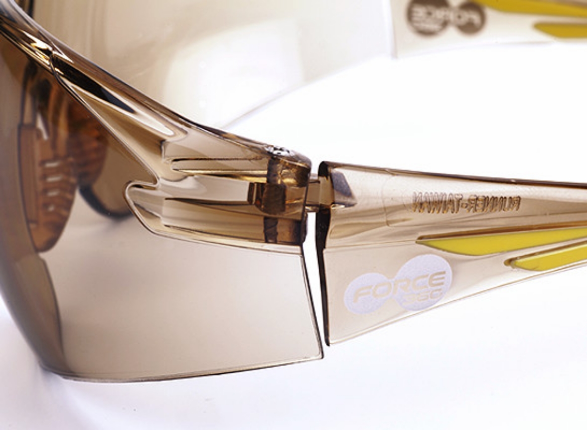 Picture of Force360 Runner Bronze Mirror Lens Safety Spectacle