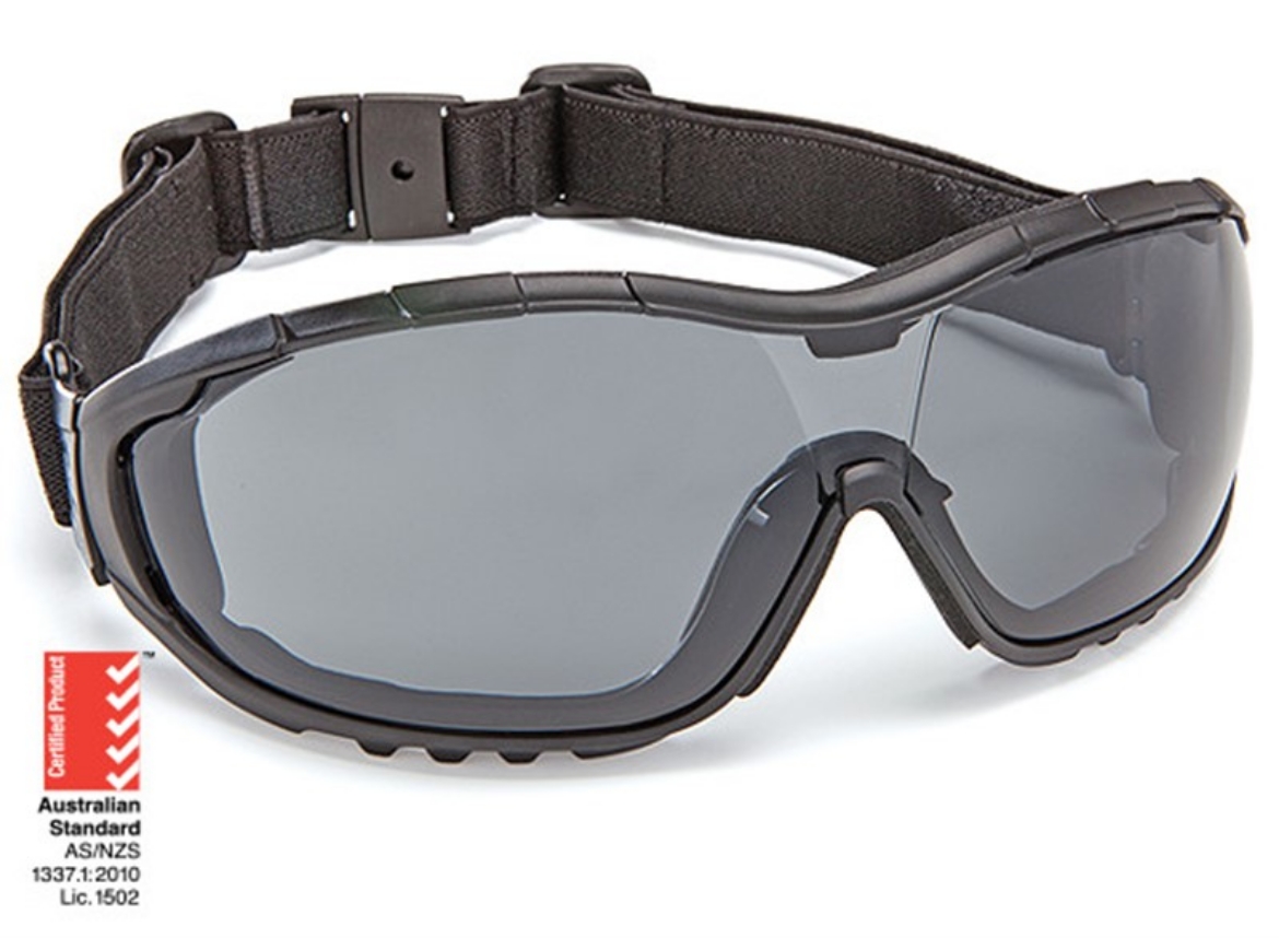 Picture of Force360 Oil & Gas Smoke Lens Safety Spectacle (With Strap)