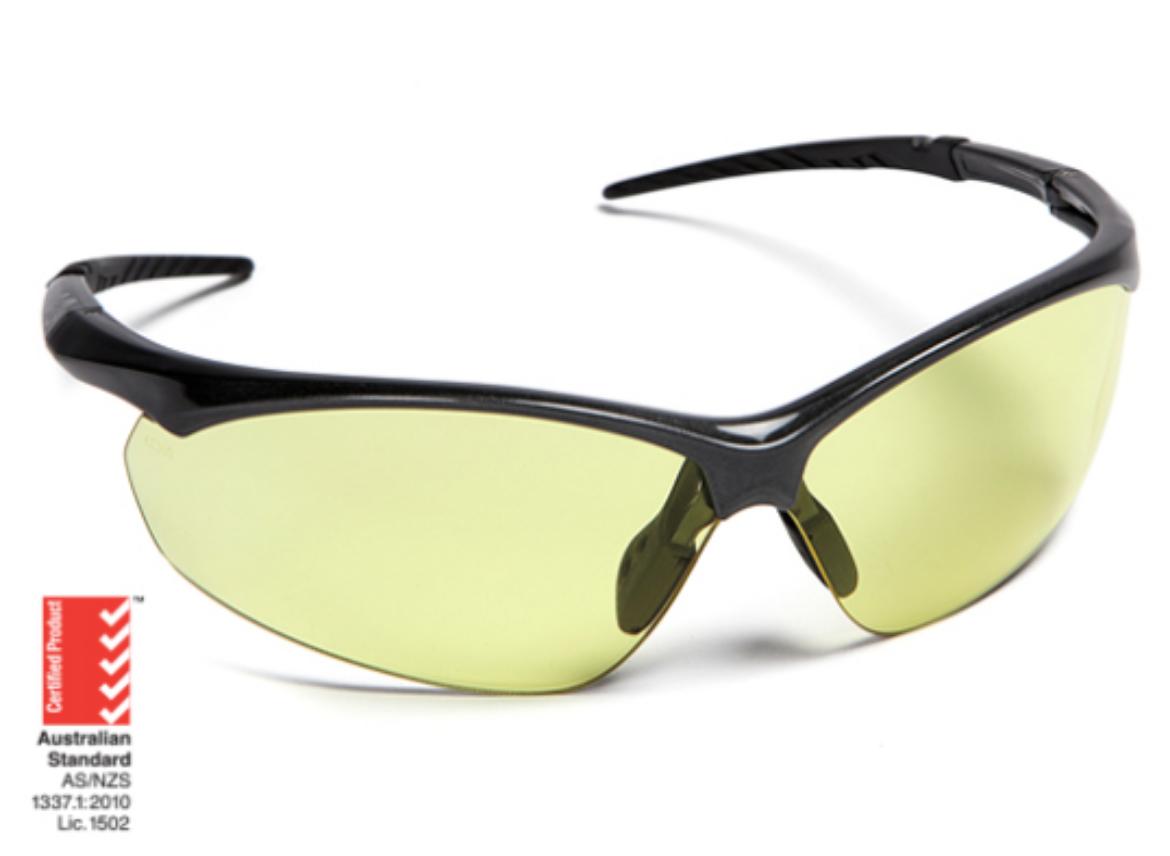 Picture of Force360 Flight Amber Lens Safety Spectacle