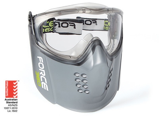 Picture of Force360 Guardian+ Clear Lens Goggle and Visor Combo