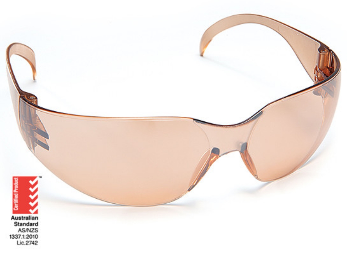 Picture of Force360 Radar Light Brown Lens Safety Spectacle