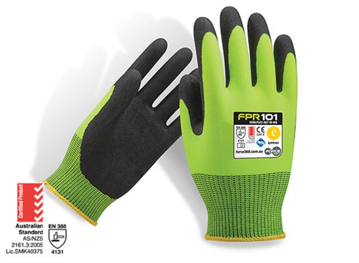 Picture of Force360 CoolFlex AGT Hi Vis Nitrile Glove