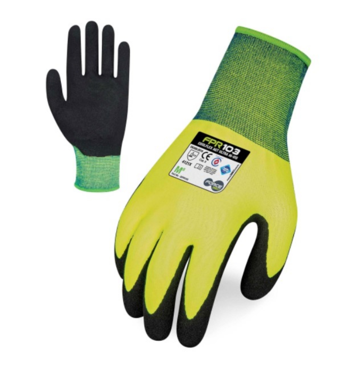 Picture of Force360 Coolflex AGT Ultra Hi Vis Glove 4121X