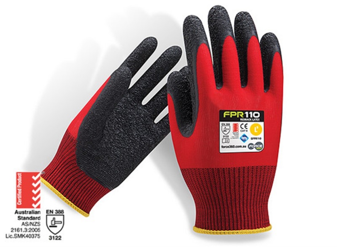 Picture of Force360 Coolflex Redback Latex Glove 3131X