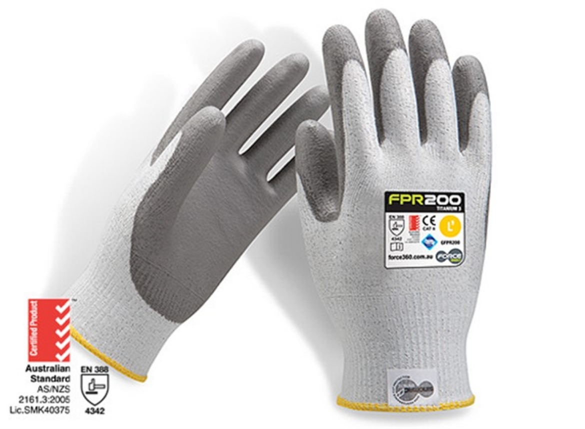 Picture of Force360 Titanium 3 PU Glove (Cut Level C)