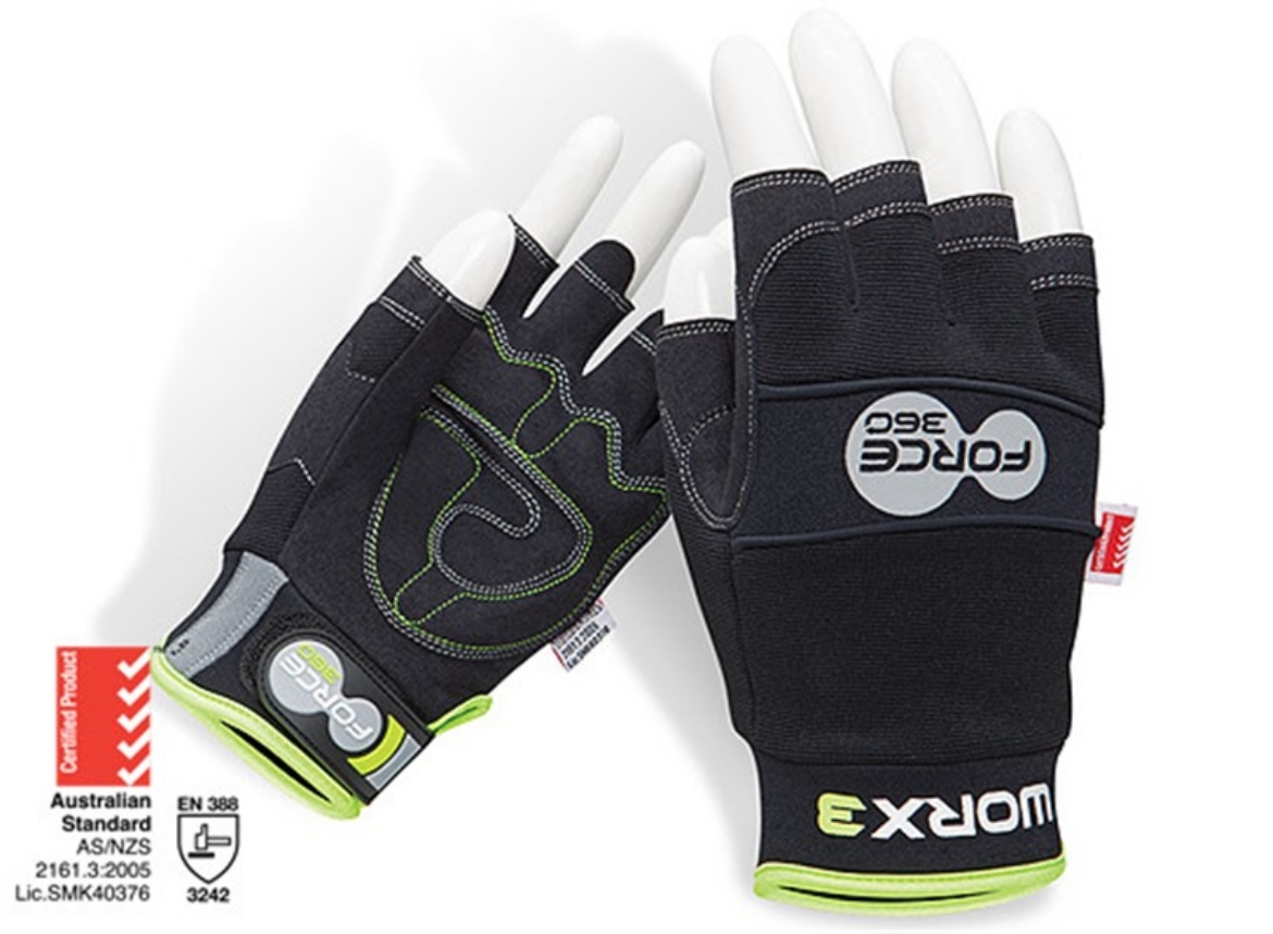 Picture of Force360 Original Mechanics Fingerless Glove 3243A