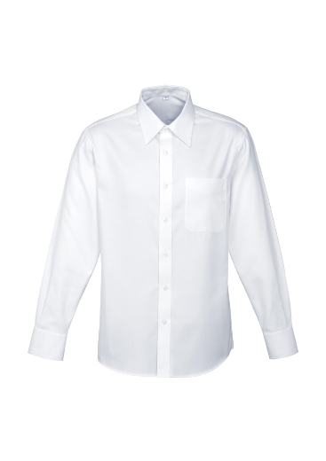 Picture of Biz Collection Mens Luxe Shirt 100% Cotton L/S