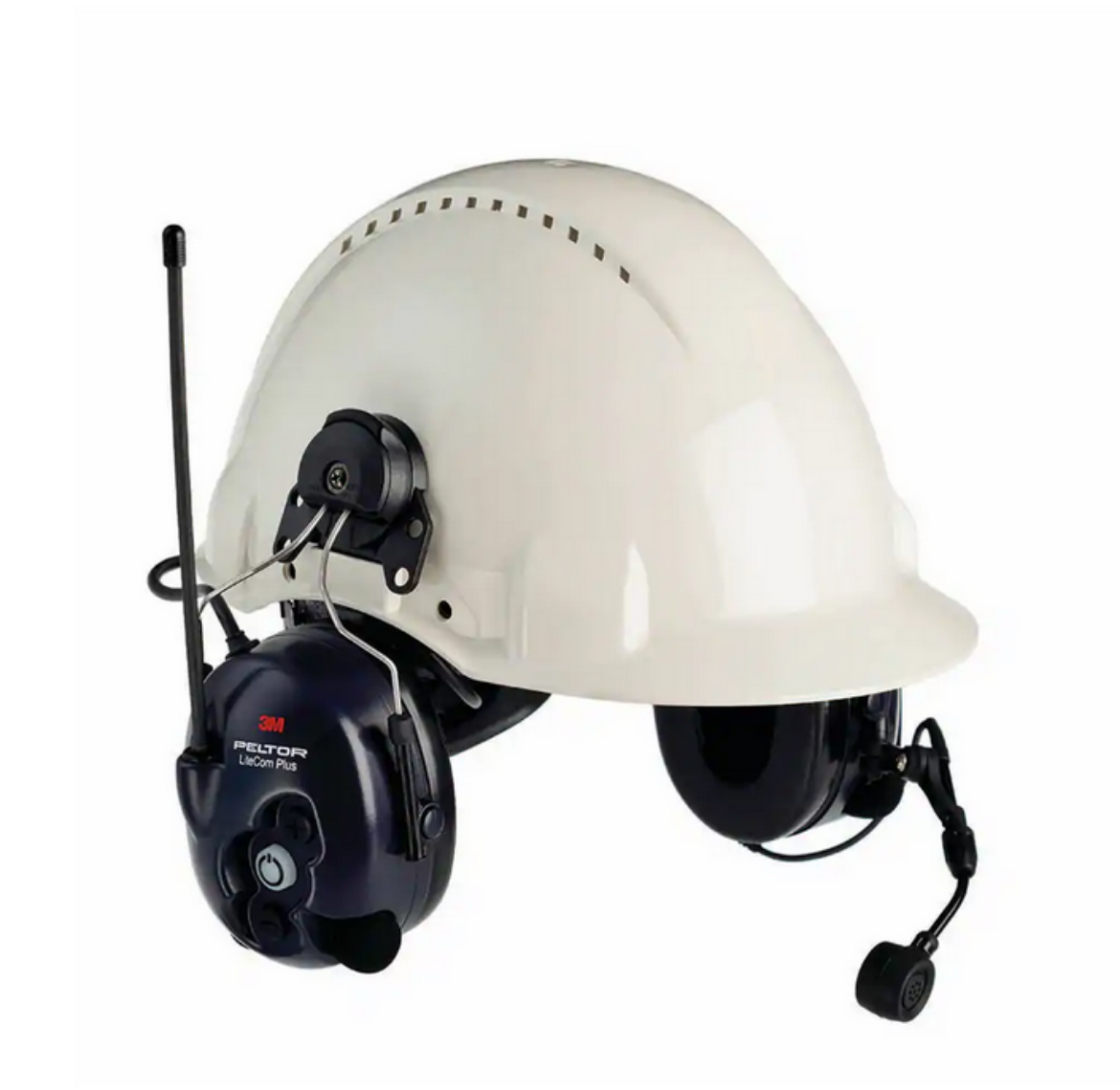 Picture of 3M™ Peltor Lite-Com Plus™ Helmet Attached Format Headset Built In Two Way Comms SLC80 31db > UU010264578