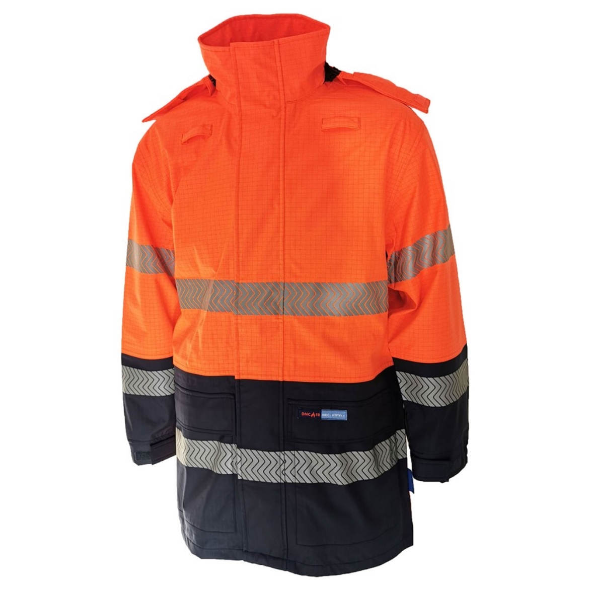 Picture of DNC HiVis FR & HRC2 D/N Rain Jacket 280gsm