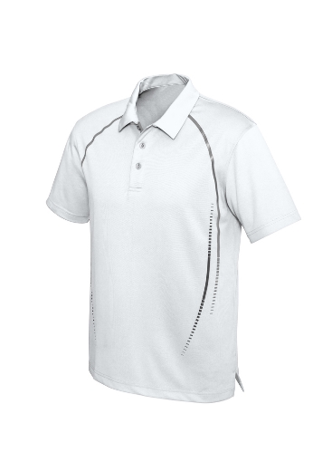Picture of Biz Collection Mens Cyber Polo Shirt 100% BIZ COOL™ Polyester Sports Interlock 155gsm S/S