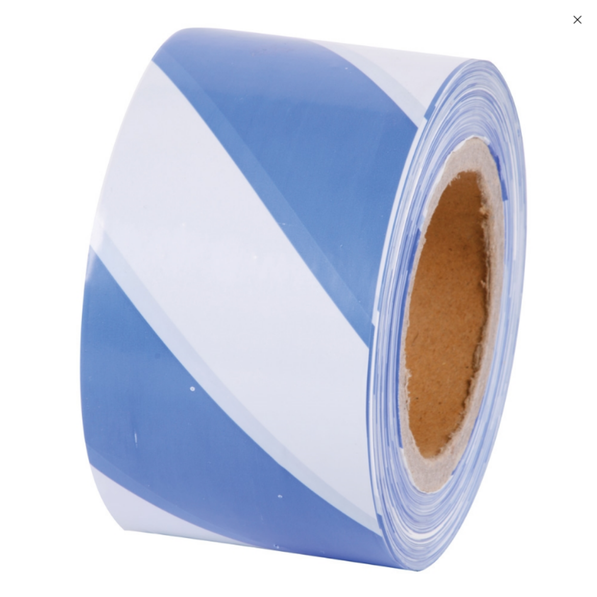 Picture of TAPEX Barrier Tape Blue/White 75mm x 50Mtr ** Printed Double Side **