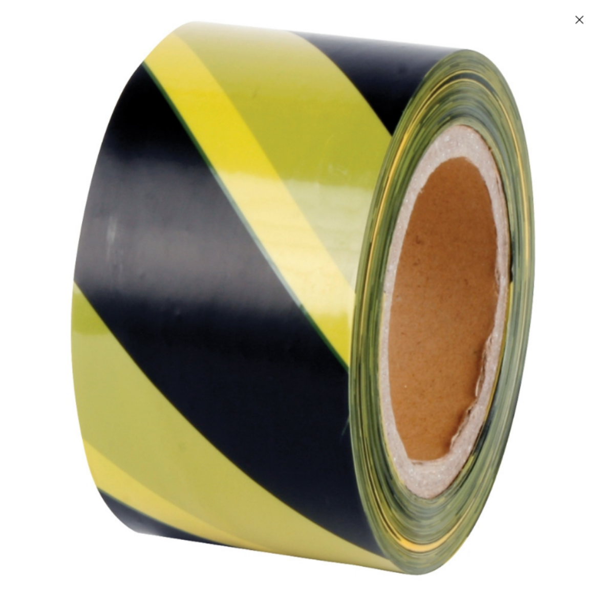 Picture of TAPEX Tape Barrier Black/Yellow 75mm x 50Mtr **Printed Double Side**