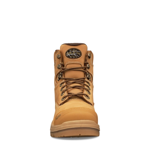 Picture of OLIVER AT55 Series Wheat 150mm Lace Up Boot Water Resistant Nubuck Leather COOLstep Lining Lace Locking Device