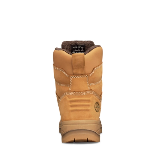 Picture of OLIVER AT55 Series Wheat 150mm Lace Up Boot Water Resistant Nubuck Leather COOLstep Lining Lace Locking Device