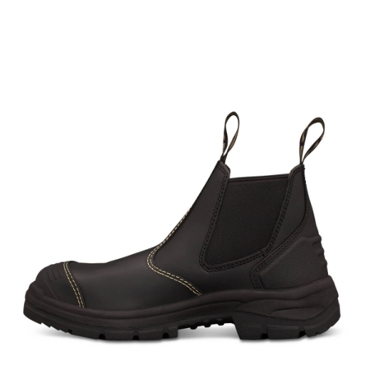 Picture of OLIVER AT55 Series 150mm Black Elastic Sided Boot Water Resistant Full Grain Leather COOLstep Lining