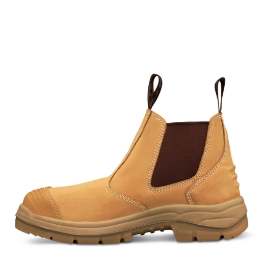 Picture of OLIVER AT55 Series 150mm Wheat Elastic Sided Boot Water Resistant Nubuck Leather COOLstep Lining