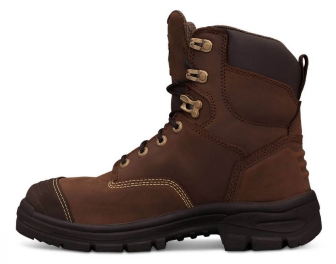 Picture of OLIVER AT55 Series Brown150mm Lace Up Boot, Water Resistant Full Grain Leather, COOLstep lining, Lace Locking Device