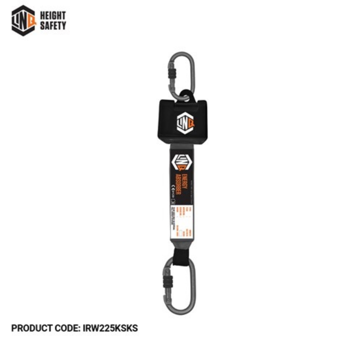 Picture of LINQ Self Retracting 2.5M Webbing Lanyard With Hardware Ks X2