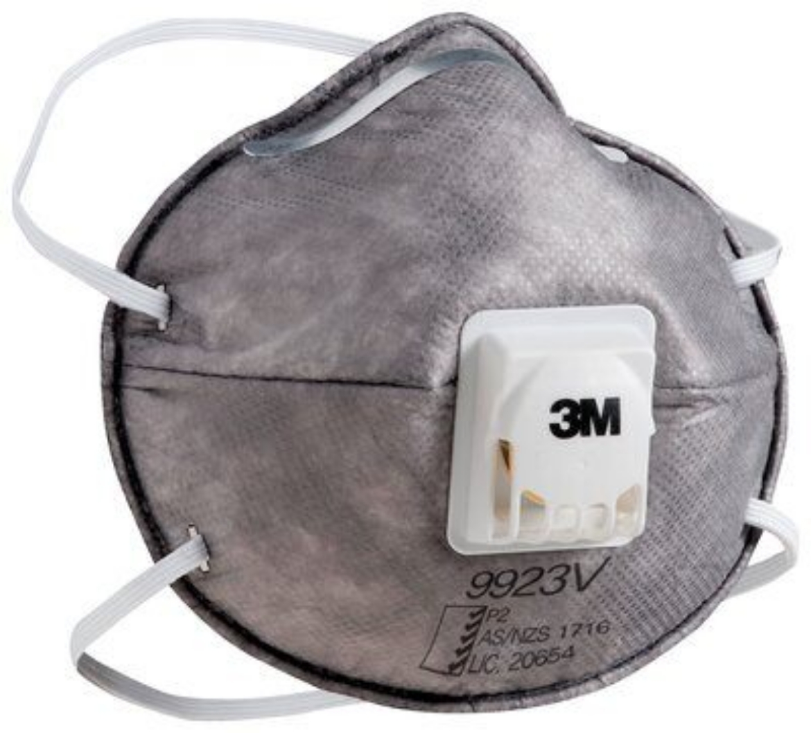 Picture of 3M™ Particulate Respirator P2 with Nuisance Level Organic Vapour Relief Valved > WX700901902
